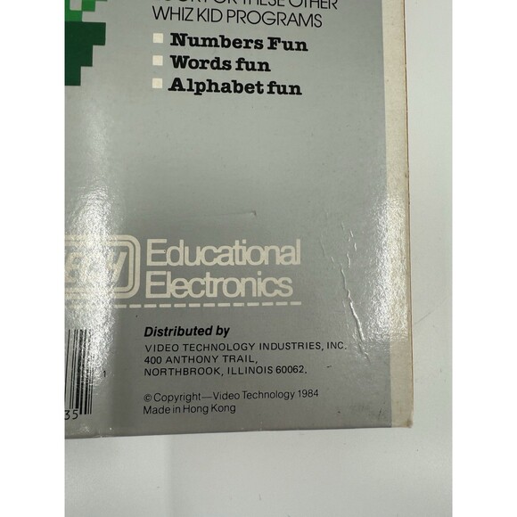 NEW Vintage 1984 VTECH Crosswords Whiz Kid Electronic Learning System Series D - Picture 5 of 16